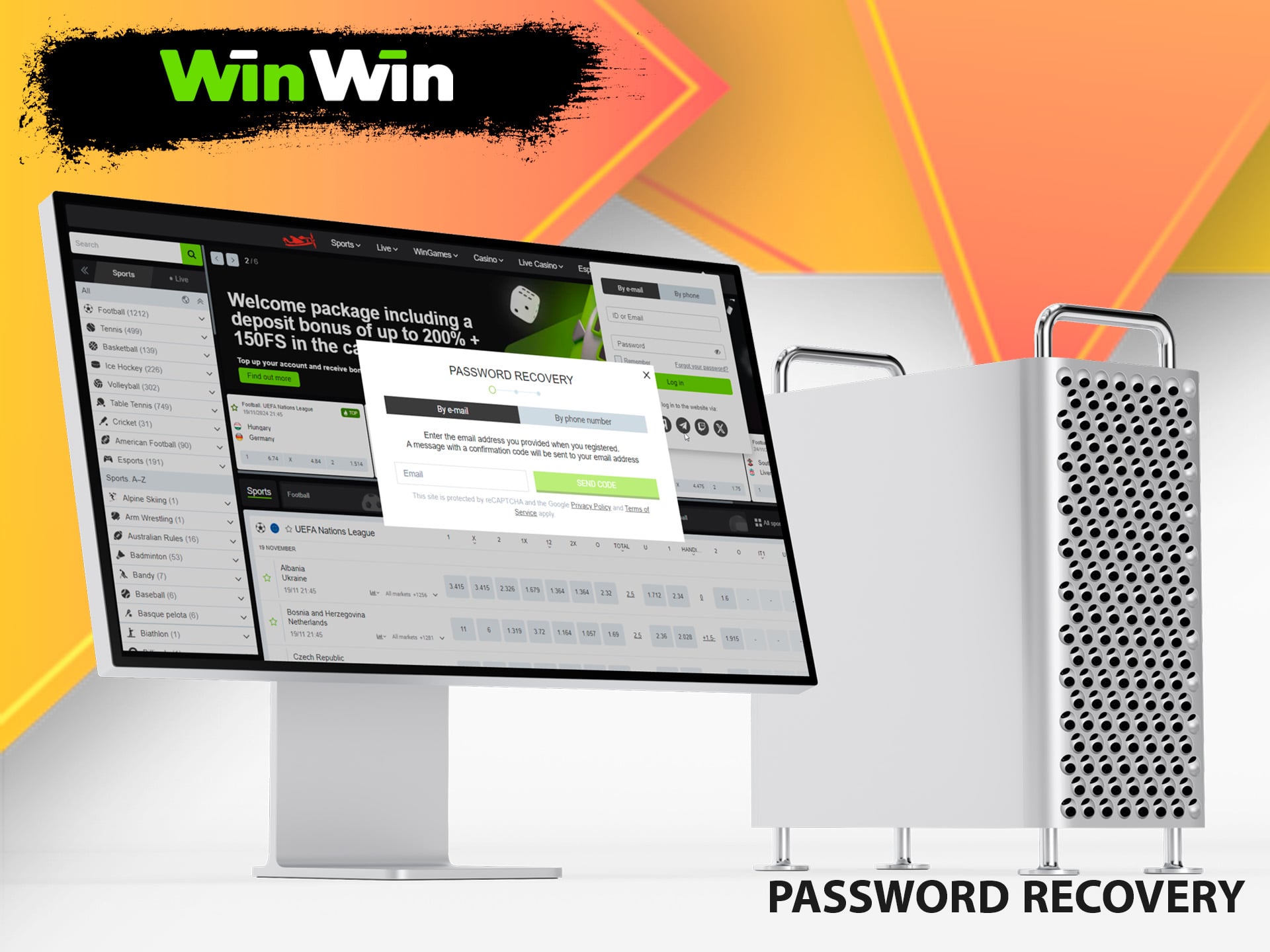 We have detailed the process to regain access to your account if you have forgotten your Winwin password