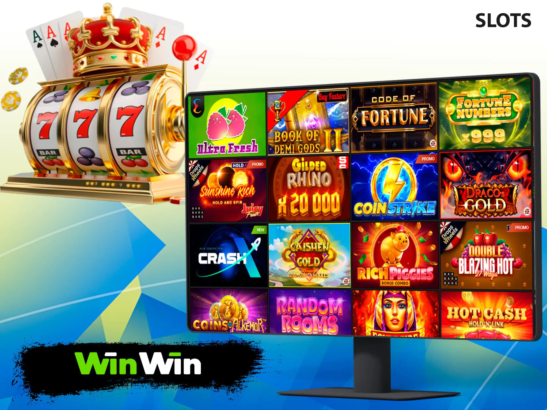 Play the best Winwin slots that are provided by the best providers